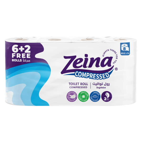 Zeina Compressed Papier Toilette